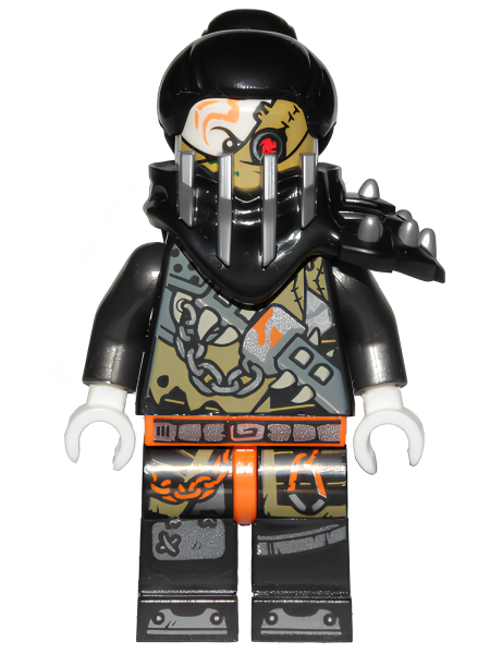 Минифигурка Lego Ninjago Heavy Metal (Faith) - Hair njo515 N